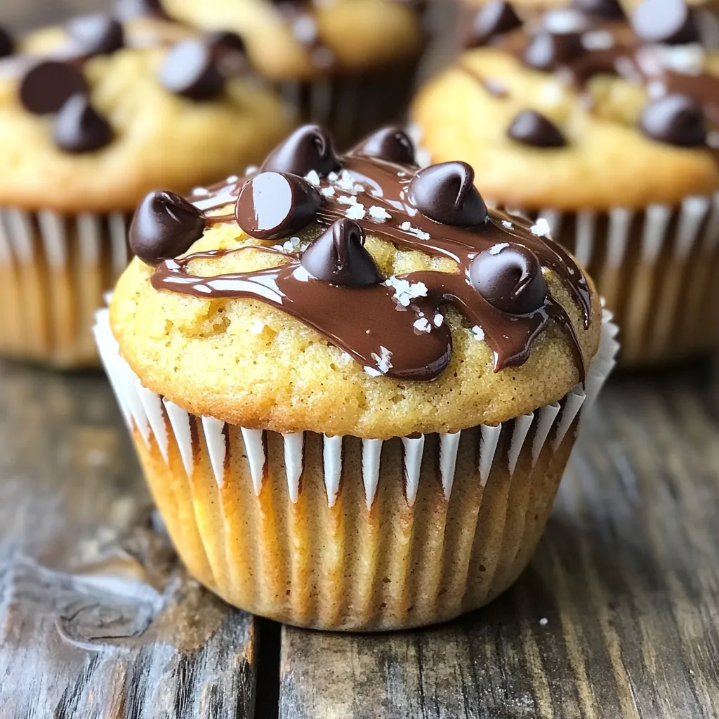 To make peanut butter chocolate chip muffins, gather these items: - 1 cup all-purpose flour - 1/2 cup whole wheat flour - 1/2 teaspoon baking soda - 1/2 teaspoon baking powder - 1/4 teaspoon salt - 1/2 cup creamy peanut butter - 1/2 cup brown sugar, packed - 1/4 cup granulated sugar - 2 large eggs - 1 teaspoon vanilla extract - 1/2 cup milk (dairy or non-dairy) - 1/2 cup chocolate chips - 1/4 cup chopped walnuts (optional) You can play with the recipe. Here are some ideas: - Use almond butter instead of peanut butter for a nutty twist. - Swap chocolate chips for dark chocolate or white chocolate chips. - Add dried fruits like raisins or cranberries for extra sweetness. - Replace walnuts with pecans or leave them out if you prefer. Quality ingredients make a big difference. Here are my tips: - Choose fresh flour and check the expiration date. - Use natural peanut butter with no added sugar or oils. - Select high-quality chocolate chips for rich flavor. - If using eggs, make sure they are at room temperature for better mixing. These choices can elevate your muffins and make them even more delightful. Enjoy creating your tasty treats! Start by preheating your oven to 350°F (175°C). This ensures even baking. Next, line a muffin tin with paper liners or lightly grease it. This helps the muffins come out easily. In a medium bowl, whisk together the all-purpose flour, whole wheat flour, baking soda, baking powder, and salt. Make sure they mix well. Set this bowl aside for later. In a large mixing bowl, combine the creamy peanut butter, brown sugar, and granulated sugar. Use an electric mixer on medium speed. Beat until the mixture is smooth and creamy. This should take about 1-2 minutes. Next, add the eggs one at a time. Mix well after each egg. Then, add the vanilla extract and mix until combined. Now, it’s time to combine the wet and dry mixtures. Gradually add the dry flour mix to the wet ingredients, alternating with the milk. Start and end with the flour. Mix until just combined. Don’t overmix, or the muffins will be tough. Now, gently fold in the chocolate chips. If you like, add in the chopped walnuts. Use a spatula to make sure everything is evenly mixed. Divide the muffin batter evenly among the cups. Fill each cup about 3/4 full. Place the muffin tin in the preheated oven. Bake for 18-20 minutes. To test doneness, insert a toothpick into the center of a muffin. If it comes out clean, the muffins are ready. Once baked, remove the muffins from the oven. Let them cool in the tin for 5 minutes. After that, transfer them to a wire rack to cool completely. Enjoy your tasty treats warm! When making peanut butter chocolate chip muffins, some common mistakes can ruin your bake. - Overmixing the batter: This makes muffins tough. Mix just until combined. - Not measuring ingredients: Use a scale or measuring cups for accuracy. - Skipping the rest time: Letting the batter rest helps the muffins rise better. The right texture is key for great muffins. Here are my tips to get it just right: - Use room temperature ingredients: Eggs and milk blend better at this temp. - Alternate wet and dry ingredients: This keeps the muffins fluffy and moist. - Fill muffin cups correctly: Fill each cup about 3/4 full to allow for rising. You can easily adapt this recipe to fit different dietary needs. Here are some ideas: - Gluten-free: Substitute with a gluten-free flour blend. - Dairy-free: Use almond milk or coconut milk instead of regular milk. - Nut-free: Replace peanut butter with sun butter or soy nut butter. Experimenting with these tips can help you make the perfect muffins for everyone! {{image_2}} You can add banana for a fun twist. Use one ripe banana, mashed. This adds sweetness and moisture. Simply mix the banana with the wet ingredients before adding flour. The banana flavor pairs great with chocolate and peanut butter. You will love the yummy results! If you want a nut-free option, swap out peanut butter for sun butter or soy nut butter. These choices work well and keep the texture smooth. Just remember to check for allergies. This way, everyone can enjoy these muffins without worry. Feel free to get creative with mix-ins! You can add dried fruits like cranberries or raisins. Seeds like chia or sunflower seeds also work well. Just fold them in with the chocolate chips before baking. These additions add flavor and nutrition. They make your muffins even more fun and tasty! To keep your muffins fresh, store them in an airtight container. This helps prevent drying out. You can place parchment paper between layers to avoid sticking. Keep them at room temperature for up to three days. For longer storage, consider the freezer. Freezing muffins is simple and effective. First, let the muffins cool completely. Wrap each muffin in plastic wrap. Place the wrapped muffins in a freezer bag. Label the bag with the date. You can freeze them for up to three months. This way, you always have a tasty treat on hand. When you're ready to enjoy your muffins, reheating brings back their warmth. You can use the microwave for a quick fix. Heat for about 15-20 seconds. For a crispier texture, use the oven. Preheat to 350°F (175°C) and heat for 5-10 minutes. This helps restore that fresh-baked goodness. Yes, you can easily make these muffins vegan. Substitute eggs with flax eggs. Mix one tablespoon of ground flaxseed with three tablespoons of water. Let it sit for five minutes to thicken. Use non-dairy milk instead of regular milk. Choose a plant-based yogurt to replace the creamy peanut butter. This keeps the flavor rich while being vegan. To make gluten-free muffins, swap the all-purpose flour and whole wheat flour with gluten-free flour. Look for a blend that works well for baking. Make sure it contains xanthan gum for better texture. You can also use almond flour or oat flour as alternatives. Just keep in mind that the texture may vary slightly. These muffins taste great warm and fresh. Serve them with a drizzle of melted chocolate for a treat. You can also add a sprinkle of sea salt on top to enhance the flavors. Pair them with a glass of milk or a hot cup of coffee. They are perfect for breakfast or as a snack. Enjoy them any time you crave something sweet! In this post, we explored how to make delicious Peanut Butter Chocolate Chip Muffins. We covered ingredients, preparation tips, and common mistakes to avoid. You learned about variations and storage tips to keep your muffins fresh. Remember, using quality ingredients makes a big difference. Try different mix-ins for new flavors. Baking is fun, so enjoy the process! With these guidelines, you can create tasty muffins that everyone will love. Happy baking!