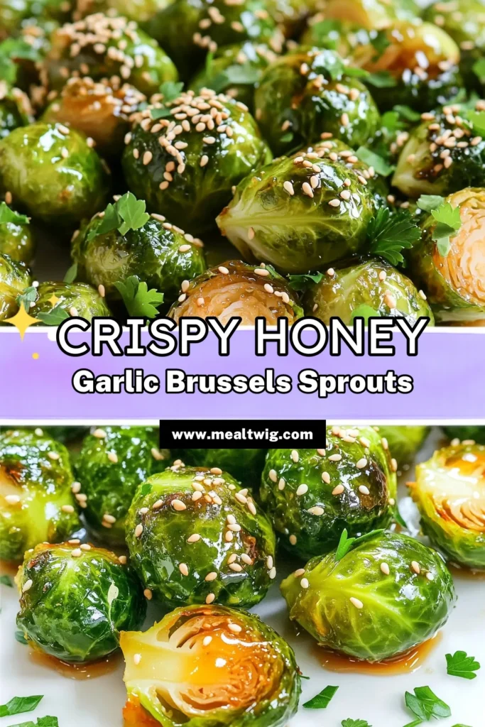 Delight your taste buds with Air Fryer Honey Garlic Brussels Sprouts! This quick and easy recipe features fresh Brussels sprouts tossed in a sweet and savory honey garlic sauce, delivering a mouthwatering dish that's perfect for any occasion. Ready in just 25 minutes, these crispy bites will astonish your friends and family. Don't miss out on transforming simple veggies into a flavorful delight. Click through for the full recipe! #AirFryerRecipes #BrusselsSprouts #HealthyEating #EasyRecipes