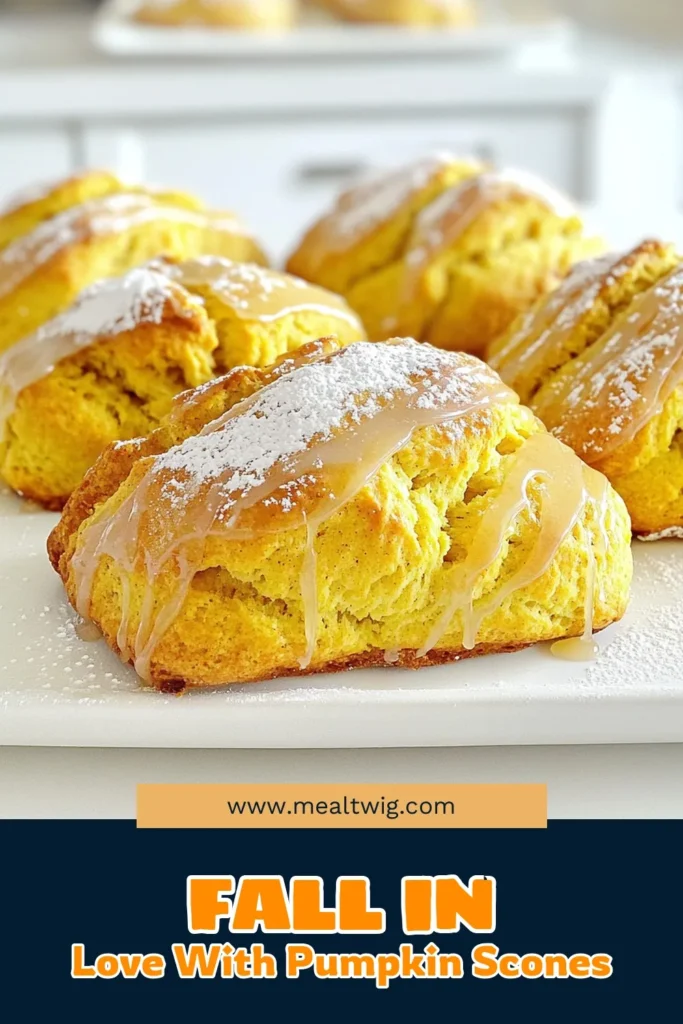 Indulge in the flavors of fall with these Maple Glazed Pumpkin Scones! This easy recipe combines warm spices and creamy pumpkin for a delightful treat that's perfect for any occasion. From mixing to glazing, follow our simple steps to create scones that are as beautiful as they are delicious. Click through for the full recipe and bring a taste of autumn to your kitchen today! #PumpkinScones #FallBaking #SconeRecipe #MapleGlaze