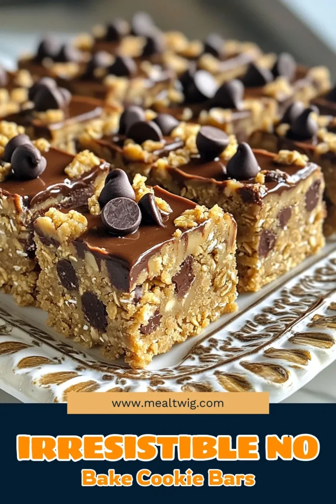 Indulge in these delicious No-Bake Chocolate Chip Cookie Dough Bars that you'll love making! With simple ingredients like almond flour, rolled oats, and dark chocolate, they're perfect for a quick treat or a healthy snack. This easy recipe takes just 15 minutes to prep and no baking is required! Click through to discover the full recipe and impress your friends with this tasty dessert. Your sweet tooth will thank you!
