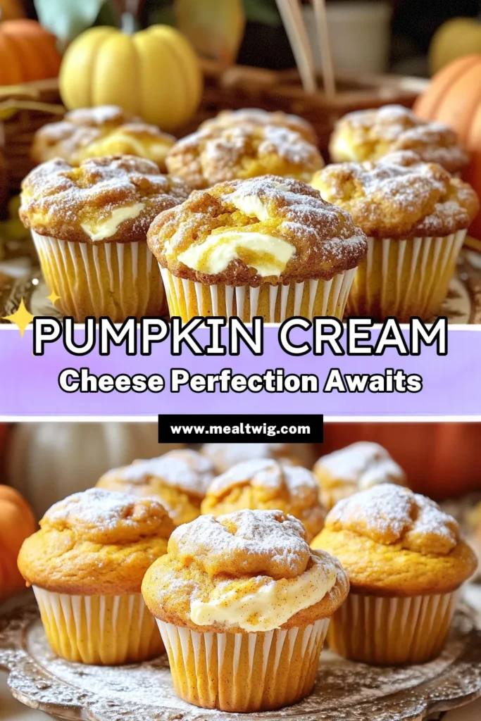 Indulge in the warm flavors of fall with these delightful Pumpkin Cream Cheese Muffins! 🧁 Packed with rich pumpkin puree and creamy cheese, they're the perfect treat for any occasion. Discover how to make these moist, spiced muffins that will amaze your family and friends. Ready to bake a batch of these heavenly muffins? Click through for the full recipe and impress everyone with your baking skills!