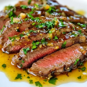 Savory Bavette Steak with Garlic Pan Sauce Recipe