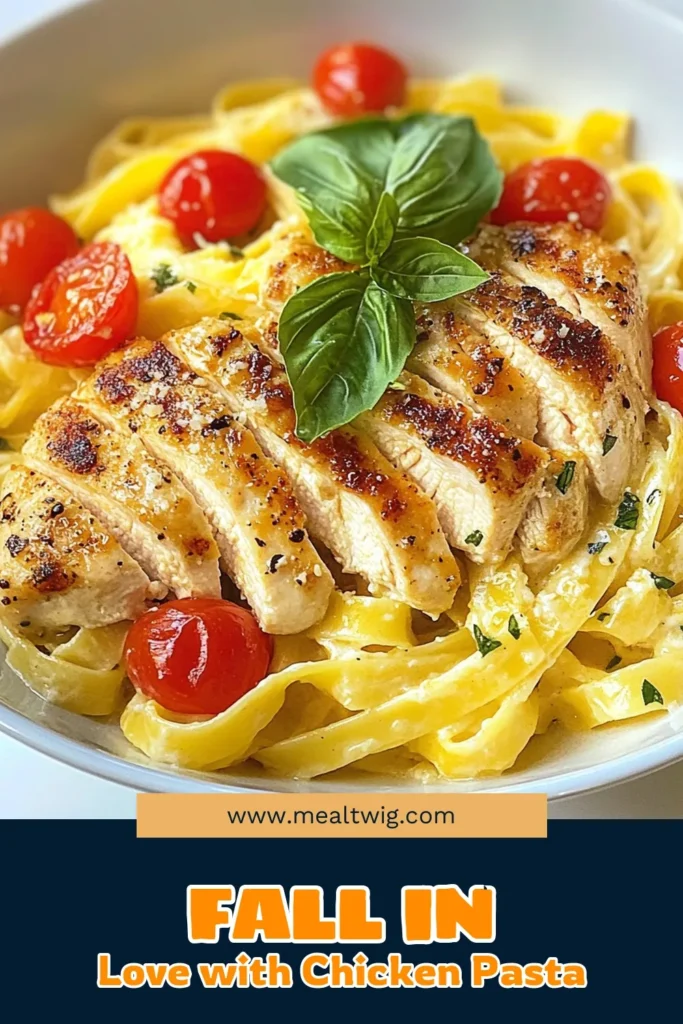 Elevate your weeknight dinners with this mouthwatering Marry Me Chicken Pasta recipe! This creamy chicken pasta combines tender chicken, sautéed cherry tomatoes, and rich parmesan for a delicious Italian dish ready in just 30 minutes. Perfect for busy nights, it’s an easy weeknight dinner that will impress everyone. Save this recipe and enjoy quick pasta dishes that are both simple and scrumptious! #MarryMeChicken #PastaRecipe #ItalianCuisine #EasyDinnerIdeas