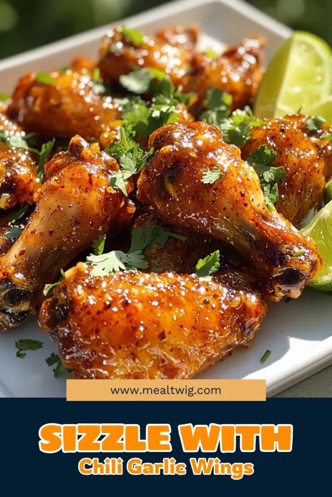Spice up your next game day with these mouthwatering Chili Garlic Butter Chicken Wings! Perfectly crispy and bursting with flavor, these wings are easy to make and sure to impress your guests. With a delicious blend of garlic, chili paste, and butter, they’re a must-try! Click through for the full recipe and elevate your appetizer game today! #ChickenWings #Recipes #GameDaySnacks #WingNight