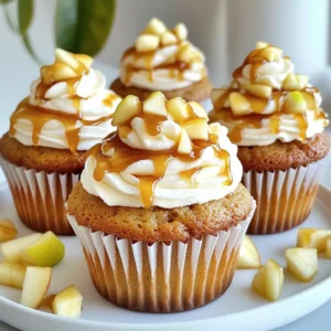 Caramel Apple Cupcakes Delightful Fall Treat Recipe