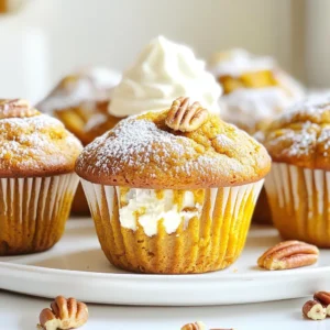 Pumpkin Cream Cheese Muffins Perfect for Fall Baking