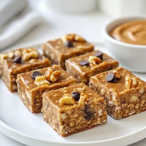 Nutritious Banana Oatmeal Energy Bars for Health Boost