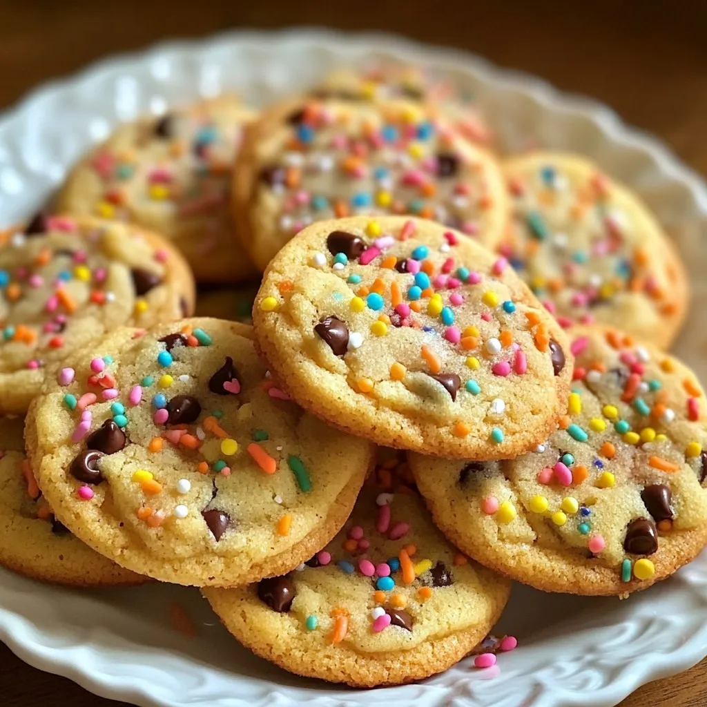 To make these easy slice and bake cookies, gather these simple items: - 1 cup unsalted butter, softened - 3/4 cup granulated sugar - 3/4 cup packed brown sugar - 1 large egg - 2 teaspoons vanilla extract - 2 1/4 cups all-purpose flour - 1 teaspoon baking powder - 1/2 teaspoon salt - 1 cup chocolate chips - 1/2 cup chopped nuts (optional) - Sprinkles or colored sugar for garnish (optional) You can add a twist to your cookies with these fun options: - Chopped dried fruit, like cranberries or cherries - Different types of chocolate, such as white or dark - A dash of cinnamon for warmth - Coconut flakes for a tropical touch If you need to swap out some ingredients, try these ideas: - Use coconut oil instead of butter for a dairy-free option. - Replace the egg with 1/4 cup of applesauce for a vegan version. - Use whole wheat flour for a healthier cookie. - Substitute brown sugar with coconut sugar for a lower glycemic index. These tips help you customize your cookies based on what you have or prefer. Enjoy the process of making them your own! {{ingredient_image_1}} First, gather your ingredients. You need: - 1 cup unsalted butter, softened - 3/4 cup granulated sugar - 3/4 cup packed brown sugar - 1 large egg - 2 teaspoons vanilla extract - 2 1/4 cups all-purpose flour - 1 teaspoon baking powder - 1/2 teaspoon salt - 1 cup chocolate chips - 1/2 cup chopped nuts (optional) - Sprinkles or colored sugar for garnish (optional) In a large mixing bowl, beat the butter, granulated sugar, and brown sugar. Mix until creamy and smooth. Add the egg and vanilla extract. Beat until well combined. In another bowl, whisk together the flour, baking powder, and salt. Slowly add this mix to the wet ingredients. Stir until just combined. Lastly, fold in the chocolate chips and nuts, if you like them. Now, divide the dough into two equal parts. Roll each part into a log about 2 inches wide. Wrap each log tightly in plastic wrap. Place the logs in the fridge for at least one hour. This makes them firm and easy to slice. You can also chill them longer if needed. Once the dough is firm, preheat your oven to 350°F (175°C). Line a baking sheet with parchment paper. Remove the logs from the fridge. Slice each log into 1/4-inch thick rounds. Place the slices on the prepared baking sheet. Leave space between each slice to let them spread. Sprinkle colored sugar or sprinkles on top if you want. Bake for 8-10 minutes until the edges turn golden. Let them cool on the baking sheet for a few minutes. Then, move them to a wire rack to cool completely. Enjoy your cookies! To make great slice and bake cookies, you need to chill the dough. Chilling firms the dough, making it easier to slice. Shape the logs evenly, about 2 inches in diameter. Use wax paper or plastic wrap to cover the logs tightly. This helps keep the shape while chilling. One common mistake is skipping the chilling step. If you don’t chill the dough, the cookies may spread too much. Another mistake is slicing them too thick. Aim for 1/4-inch thick slices for even baking. Lastly, avoid overcrowding the baking sheet. Space out the cookies to allow for spreading and airflow. To make your cookies more flavorful, try adding zest from citrus fruits. Lemon or orange zest adds a nice brightness. You can also use different types of chocolate, like dark or white chocolate. Adding a pinch of sea salt on top before baking can enhance sweetness. If you want crunch, consider adding more nuts or using toasted ones. Pro Tips Chill the Dough: Refrigerating the cookie dough for at least an hour helps the cookies hold their shape and develop a richer flavor. Use Quality Chocolate: Opt for high-quality chocolate chips for a more decadent taste. The better the chocolate, the tastier your cookies will be! Experiment with Flavors: Try adding different extracts like almond or hazelnut to the dough for a unique twist on the classic cookie flavor. Storage Tips: Store baked cookies in an airtight container at room temperature for up to a week, or freeze them for longer shelf life. {{image_2}} You can easily switch up the flavor of these cookies. Try adding different mix-ins to the dough. Here are some ideas: - Peanut Butter Chips: Replace chocolate chips with peanut butter chips for a nutty taste. - Dried Fruit: Add dried cranberries or raisins for a fruity twist. - Coconut Flakes: Stir in shredded coconut for a tropical vibe. - Spices: Mix in cinnamon or nutmeg for a warm, cozy flavor. These combinations keep things fun and exciting! You can change these cookies for special holidays too. For Halloween, use orange sprinkles and add pumpkin spice. For Christmas, add peppermint extract and red and green sprinkles. For Easter, try pastel-colored sprinkles and add some lemon zest. Each season brings a chance to get creative with your cookies! If you need gluten-free cookies, swap all-purpose flour for a gluten-free blend. Make sure it has xanthan gum for the right texture. For a vegan version, replace the egg with a flax egg (1 tablespoon flaxseed meal + 2.5 tablespoons water, mixed and let sit). Use vegan butter instead of regular butter. These options ensure everyone can enjoy these tasty treats! To keep your cookies fresh, store them in an airtight container. This helps to keep moisture in and air out. You can layer them with parchment paper to prevent sticking. If you want to keep them crispy, store them with a slice of bread. The bread absorbs extra moisture. Freezing cookie dough is a smart way to save time. To freeze, wrap each log tightly in plastic wrap. Place the wrapped logs in a freezer bag. They can last up to three months in the freezer. When you are ready to bake, just slice and bake from frozen. No need to thaw! Baked cookies stay fresh for about one week at room temperature. For longer storage, you can freeze them, too. Just make sure to wrap them well. Thaw them at room temperature before serving. This keeps them tasty and soft, just like fresh cookies! You can tell the cookies are done when the edges turn light golden brown. The centers might look soft, but they will set as they cool. Keep an eye on them, as baking times can vary. Check around the 8-minute mark. If they look firm, it's time to take them out. Yes, you can mix in any type of chocolate you like. Dark, milk, or white chocolate all work well. You can even use chocolate chunks or a mix of different kinds. This will add a unique flavor to your cookies. If you want to skip the egg, you can use a few options. Try a flaxseed meal mixed with water. Use 1 tablespoon of flaxseed meal with 3 tablespoons of water. Let it sit for a few minutes to thicken. Applesauce is another good choice. Use 1/4 cup of applesauce for one egg. To make cookies softer, try adding more butter or brown sugar. You can also bake them for a shorter time. For crunchier cookies, add a bit more flour or bake them longer. Keep testing until you find your perfect cookie texture. Yes, you can prepare the dough ahead of time. Wrap it well in plastic wrap and store it in the fridge for up to 3 days. You can also freeze it for up to 3 months. Just thaw in the fridge before slicing and baking. This makes it easy to bake fresh cookies anytime! In this article, we explored cookie-making from start to finish. We discussed key ingredients, optional add-ins, and helpful tips for substitutions. You learned step-by-step instructions for preparing, shaping, and baking cookies. We also shared tips to perfect your technique, avoid common mistakes, and enhance flavors. With variations for every season and dietary need, these cookies are truly versatile. Remember to store them properly to keep them fresh. Enjoy your baking journey, and make it your own!
