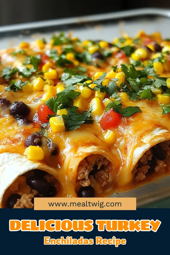 Discover delicious Turkey Black Bean Enchiladas, a perfect blend of healthy turkey recipes that are easy to make and packed with flavor. These turkey enchiladas feature ground turkey, black beans, and a delightful combination of spices for a nutritious meal. Perfect for busy nights, these easy enchiladas are sure to become a family favorite! Try this recipe today and elevate your dinner game! #TurkeyEnchiladas #BlackBeanEnchiladas #HealthyTurkeyRecipes #EasyEnchiladas