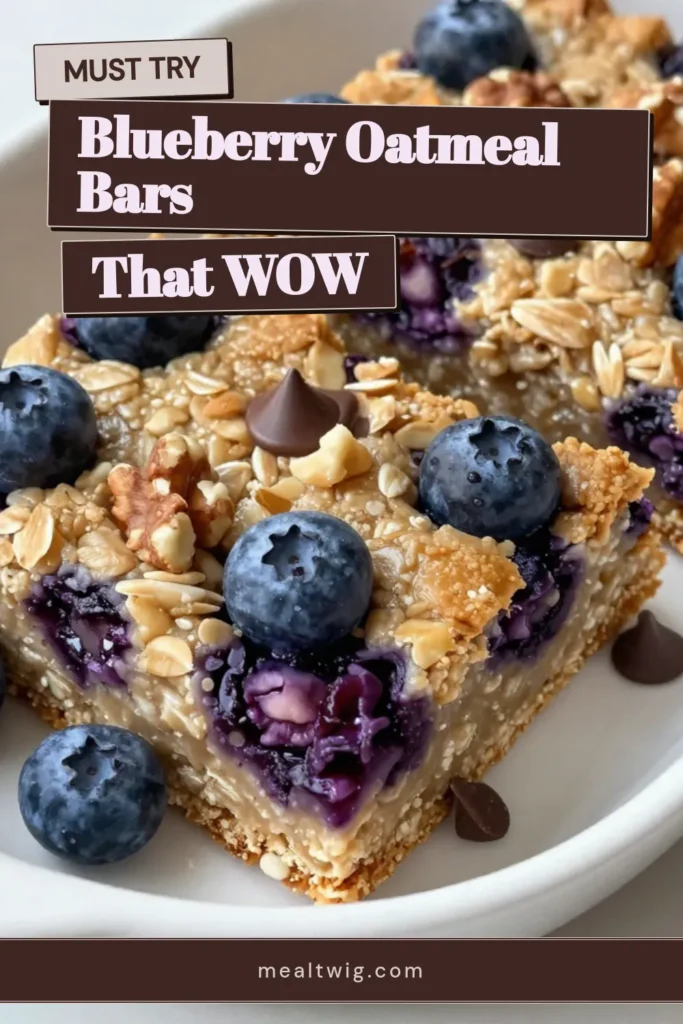 Looking for a delicious and nutritious way to start your day? Try these Blueberry Oatmeal Breakfast Bars! This easy oatmeal recipe combines the goodness of rolled oats, ripe bananas, and fresh blueberries, making for healthy breakfast bars that are perfect for on-the-go snacking. Enjoy homemade snack bars that are simple to whip up and satisfying! Save this recipe for your morning routine! #BlueberryOatmealBars #HealthyBreakfast #EasyOatmealRecipe #HomemadeSnackBars
