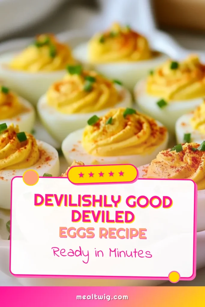 Looking for the perfect deviled eggs recipe? Discover how to make deviled eggs with this classic deviled eggs guide that's easy and delicious! This recipe features creamy yolks blended with mayo, Dijon mustard, and spices for the best deviled eggs you’ll ever have. With just 30 minutes of prep, you’ll impress your guests and keep them coming back for more. Save this easy deviled eggs recipe to try it yourself! #DeviledEggs #EasyRecipes #Appetizers #ClassicDeviledEggs