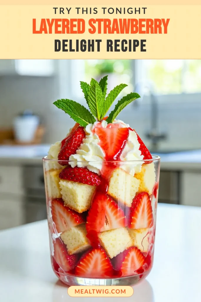 Indulge in a delightful Strawberry Shortcake Trifle, the perfect easy strawberry dessert for any occasion! This no-bake trifle recipe combines fresh strawberries, light angel food cake, and luscious whipped cream for a stunning treat. Ideal for summer gatherings, this fresh strawberry dessert is not only delicious but also visually appealing. Try this simple recipe today and impress your guests! Save for later! #StrawberryShortcakeTrifle #EasyDessert #NoBakeRecipe #FreshStrawberryDessert