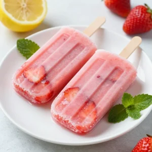 Strawberry Lemonade Popsicles Refreshing Summer Treat