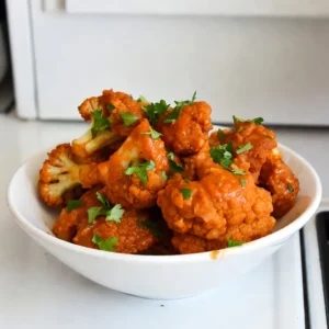 Vegan Buffalo Cauliflower Bites Simple and Tasty Treat